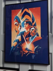 Star Wars The Clone Wars Victory & Defeat Ahsoka Tano Poster Print Art PP Mondo - Picture 1 of 1