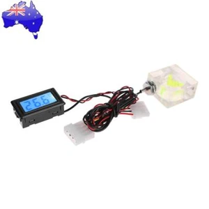 LED Digital Thermometer 3 Way Flow Meter for PC Water Cooling Liquid System - Afbeelding 1 van 7