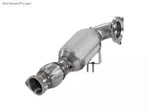 HJS Edelstahl Ø70mm Frontpipe mit Kat für Ford Fiesta ST - Bild 1 von 7