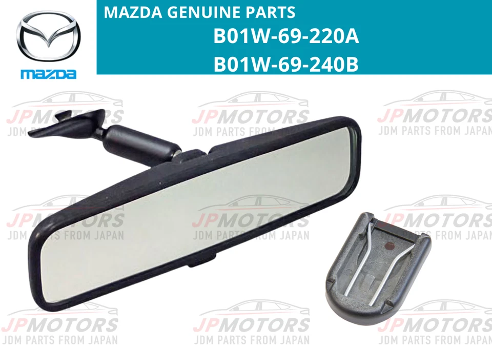 Espejo retrovisor habitación Mazda genuino nuevo RX-7 93-95 FD3S Foto 1 de 4