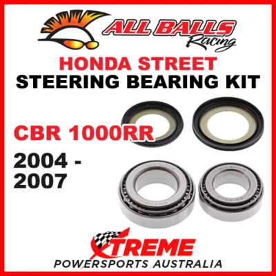 22-1020 Honda CBR1000RR CBR 1000RR 2004-2007 Kit de cojinete de vástago de dirección Foto 1 de 2
