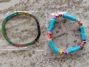 Lot of TWO Andrew Christian Pride Bracelets Gay MINT FREE SHIPPING! - Picture 1 of 1