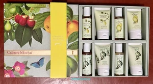 Crabtree & Evelyn Gift Set 8-Piece Citron & Avocado Hair & Body Care Sampler - Picture 1 of 2