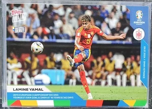 Lamine Yamal - National Debut - TOPPS NOW UEFA EURO 2024 - Youngest Goalscorer - Bild 1 von 2