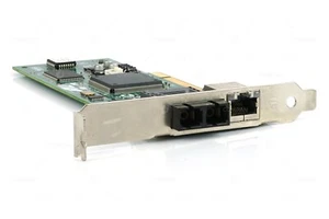 AT-2701FTX ALLIED TELESIS DUAL PORT 32-BIT SC RJ45 PCI FAST ETHERNET FIBER NIC - Picture 1 of 7