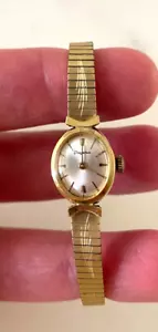 Vintage Dugena Womens Mechanical Gold Tone Watch Nonworking - Picture 1 of 3