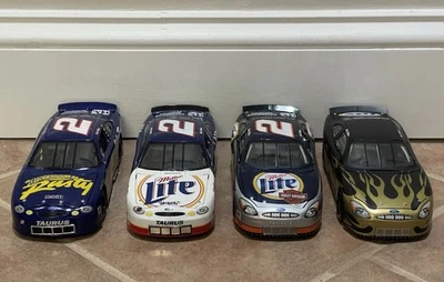 LOT 4 Rusty Wallace Miller Lite Test Harley Davidson Texas Action NASCAR 1/24 - Image 1 of 4