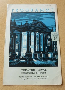 South Sea Bubble  Noel Coward  Vivien Leigh Newcastle Theatre Program 1956 - Picture 1 of 3