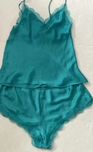 Victoria Secret Satin Camisole And Bottom Size S - Picture 1 of 4