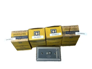 Square D 2510 FS-1P Manual Starter Stainless Flush Plate - Picture 1 of 1
