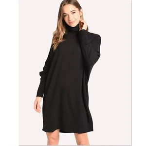 Majestic Filaments Deluxe T-Shirt Kleid Damen Gr. S braun Rollkragen Tunika gebraucht, in einwandfreiem Zustand - Bild 1 von 7