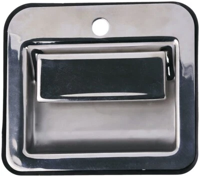 97-02 T800 95-02 T300 ХРОМИРОВАННАЯ РУЧКА ПЕРЕДНЕЙ ВНЕШНЕЙ ДВЕРИ ПАССАЖИРА БЕЗ ВЕНТИЛЯЦИОННЫХ ОТВЕРСТИЙ ТОЛЬКО - Изображение 1 из 4