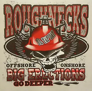 CAMICIA AMERICAN OUTFITTERS ROUGHNECKS OFFSHORE ONSHORE PETROLIO RIGHT GO DEEP #993 - Foto 1 di 5