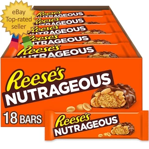 NUTRAGEOUS Schokolade, Erdnussbutter, Karamell und Erdnuss Schokoriegel, 1,66 Oz - Bild 1 von 4