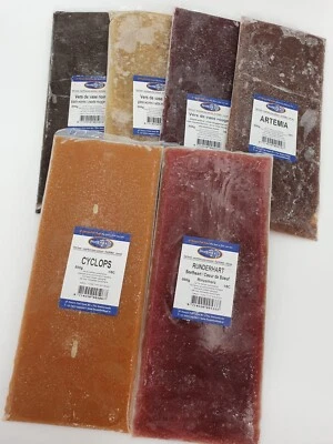 Frostfutter Fischfutter 3 x500g Tafel Freie Auswahl per Mail - Bild 1 von 4