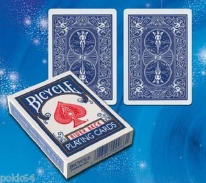 Bicycle Double Face Standard Red Blue White Magic Card Game - Picture 1 of 8