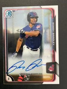 Bobby Bradley 2015 Bowman Chrome Auto Autograph #BCAP-BB - Picture 1 of 2
