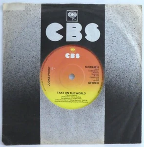 Judas Priest – Take On The World , Vinyl 7" Single Stereo UK 1979 Heavy Metal - Picture 1 of 4
