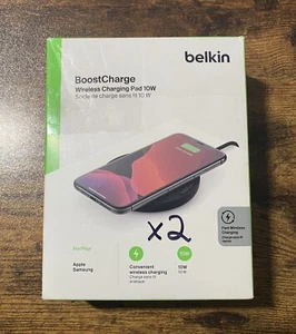 Belkin Wireless Charger 10w (2 Pack) Apple Android (Tested) - Picture 1 of 5