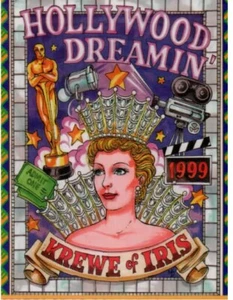 Iris 1999 Mardi Gras Collector Card New Orleans Irma Strode Edition. 8001 - Picture 1 of 2