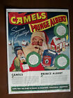 Vtg 1941 Original Cigarette Magazine Ad Camel Christmas Prince Albert Pleasure