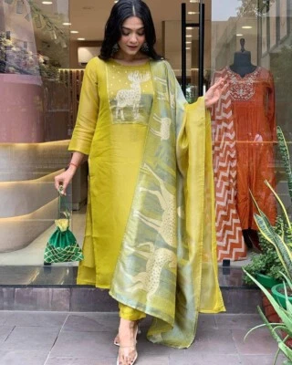 Salwar kameez para eid punjabi Sharara punjabi traje punjabi traje mujer pakistaní Foto 1 de 4