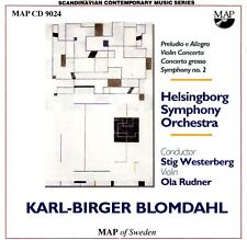 Karl-Birger Blomdahl: Violin Concerto, Symphony No.2 / Ola Rudner, Westerberg