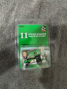 World Of Outlaws Steve Kinser Q Racing 1/64 DTR Racing Champions with Green Card