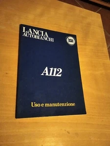 Libretto Uso e Manutenzione Autobianchi A 112 6 serie - Foto 1 di 1