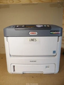 Impresora electrofotográfica digital OKI Pro7411WT 4 LED a todo color LAN - LÍNEAS - Imagen 1 de 13