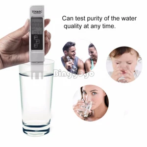 Water Quality Test Meter Digital Tool TDS&EC Temperature 0-9990 ppm Measurement - Bild 1 von 4