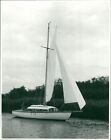 Yachts: Sailing Cruiser Launch - Vintage Photograph 1107253