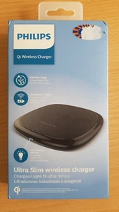 WIRELESS CHARGER - ULTRA SLIM FOR PHONES -1 YEARS WARRANTY- PHILIPS - Picture 1 of 4