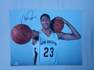 Anthony Davis Signed 11x14 photo BAS Beckett New Orleans Pelicans Autographed - Picture 1 of 4
