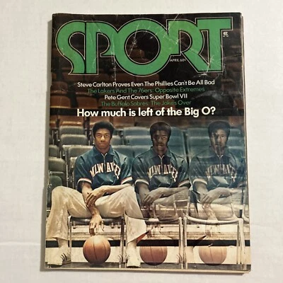 Revista deportiva abril 1973 Oscar Robertson Milwaukee Bucks revista  Foto 1 de 2