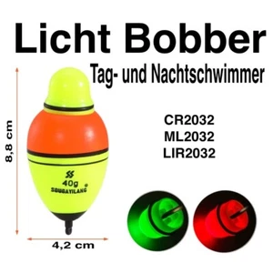 Leuchtendes Licht Bobber LED Nachtfischen Angelschwimmer ohne Batterie Neu - Bild 1 von 1