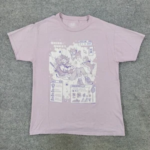 Vapor95 Shirt Herren Medium Lila Shiba Quest Kawaii Graphic Tee Kurzarm - Bild 1 von 19