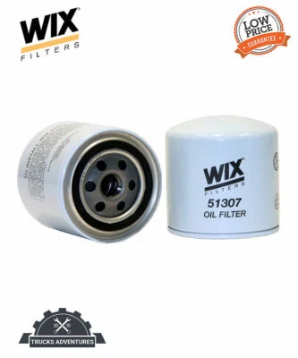 Filtro de óleo de motor Wix 51307 | Peça automática de alta qualidade, ajuste universal para Multipl - Imagem 1 de 2