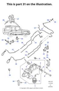 Land Rover Genuine Isolator Ace Pipes For Discovery 2 1998-'04 Classic RVV100020 - Picture 1 of 12