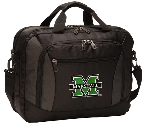 Marshall University Laptop Bag Computer Bags Messenger LOADED With POCKETS! Cover