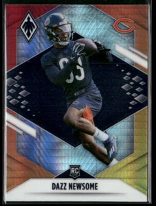 2021 Panini Phoenix #198 Dazz Newsome Fire Burst Chicago Bears - Bild 1 von 2