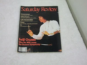 Saturday Review Magazine ~ November 1981 ~ Seiji Ozawa Why He Will Leave The Bos - Picture 1 of 2