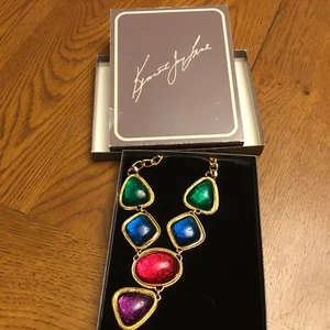 Vintage Kenneth Jay Lane Avon Caprianti Collection Necklace & Box NOS Never Worn - Picture 1 of 16