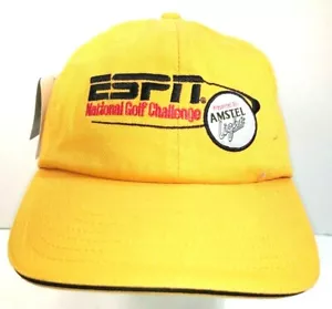 Cappello berretto ESPN National Golf Challenge Amstel Light Taylor Made logo ricamato - Foto 1 di 8