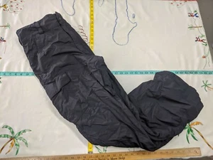 Obermeyer Mens MED Ski Snow Board black Insulated Nylon Pants - Sturdy Condition - Picture 1 of 6