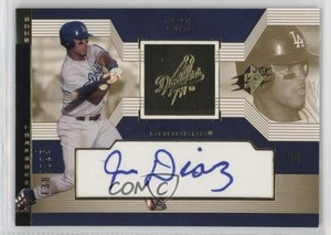 2002 SPx Prospect Auto /825 Jose Diaz #225 Rookie Auto RC