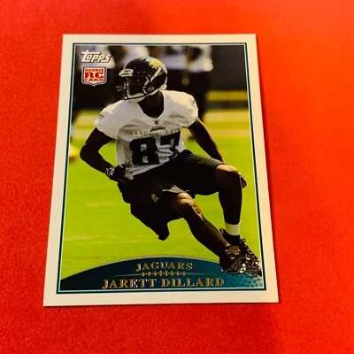 Jarett Dillard .. ROOKIE .. Jacksonville Jaguars .. 2009 Topps Base Card 379 - Image 1 of 2