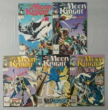 Marc Spector Moon Knight #1-5 LOT Of 5 Issues 1 2 3 4 5 HIGH GRADE NM 1989