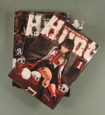 Hunt Le jeu du loup-garou serie complete en 3 vol Koudo Soleil manga EO TBE - Photo 1/2