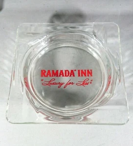 Vintage Ramada Inn Aschenbecher "Luxus für weniger Geld" - Bild 1 von 5